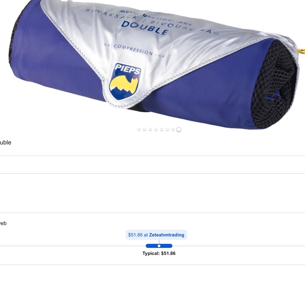 PIEPS BIVY MULTIFUNCTION DOUBLE